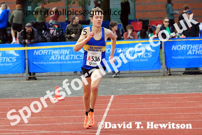 Boys Under-15s, 2024 Northern Mens 6 and Womens 4 and Youngsters Relays, Stanley Park, Blackpool.  Photo: David T. Hewitson/Sports for All Pics